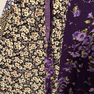 Eccentric Floral Tie Back Maxi Dress